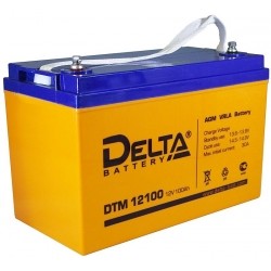 АКБ "Delta DTM 12100 L" (технология AGM)