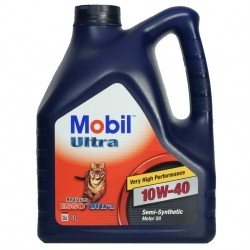 Моторное масло MOBIL ULTRA 10W-40 (полусинт) (4л)