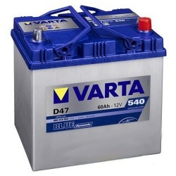 АКБ 6СТ-60 Varta BD ASIA (обр.) (560 410)  (JIS 55D23L, 65D23L, 70D23L, 75D23L, 80D23L)