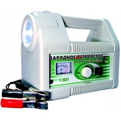 Зарядное устройство Т- 1021(ток заряда 7,5А, авт. и ручной режимы, встроенный фонарь)