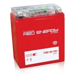 Мото АКБ Red Energy 12-05.1 GEL   (обратная)   (JIS 12N5-3B,YB5L-B)