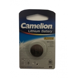 Элемент питания Camelion CR2025 (3В, дисковый, для автосигнализаций)